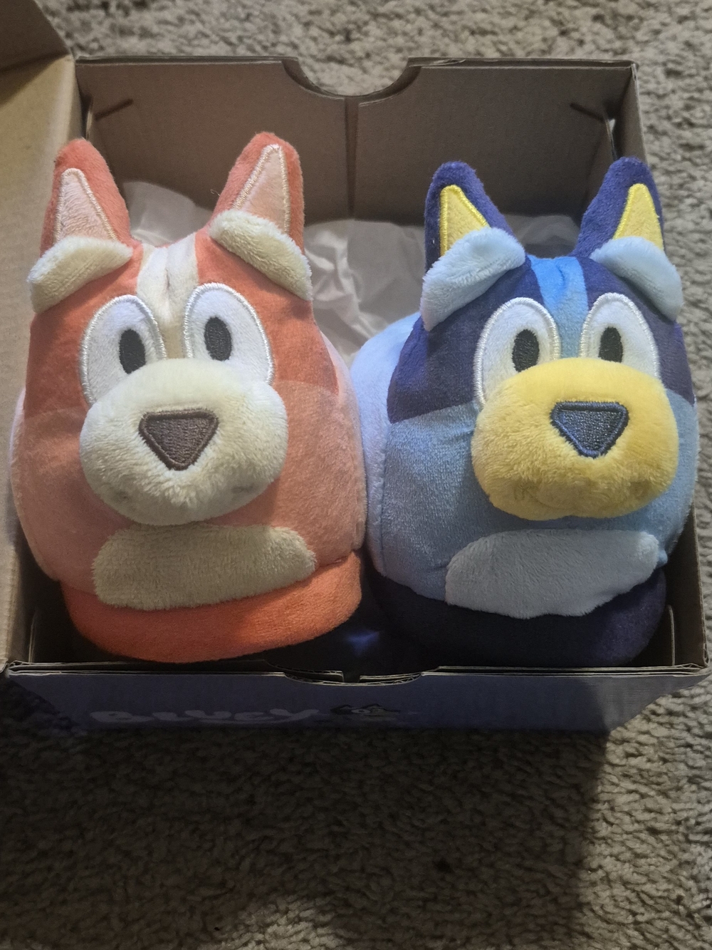 Bluey Slippers - Brand New With Box!! Never Worn